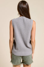 Load image into Gallery viewer, Mimosa - Buttoned V Neck Knit Sweater Vest