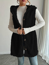 Load image into Gallery viewer, EmberLoom - Women's Reversible Faux Fur outwear Vest with Buttons