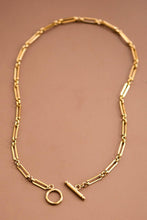 Load image into Gallery viewer, Mia Accessories - 18K Gold PVD Plated Waterproof Stainless Steel Chain Necklace - 7477