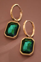 Load image into Gallery viewer, Mia Accessories - 18K Gold Plated Waterproof Stainless Steel Drop Earrings - 7695