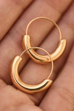 Load image into Gallery viewer, Mia Accessories - 18K Gold Plated Waterproof Stainless Steel Hoop Earrings - 7770