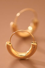 Load image into Gallery viewer, Mia Accessories - 18K Gold Plated Waterproof Stainless Steel Hoop Earrings - 7770