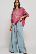 Load image into Gallery viewer, Urban Daizy - Pleated Wide-Leg Button Closure Pants