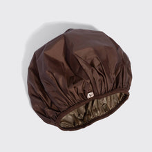 Load image into Gallery viewer, KITSCH - Kitsch Shower Cap 2pc Set - Terracotta & Brown