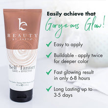 Load image into Gallery viewer, Self Tanner Body Lotion 7.5oz, (2 Shades): Fair to Medium
