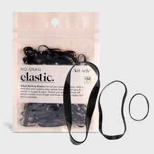 Load image into Gallery viewer, No-Snag Elastic 100pc - Black