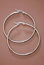 Load image into Gallery viewer, Mia Accessories - Tarnish-Resistant Waterproof Stainless Steel Hoop Earrings - 7146