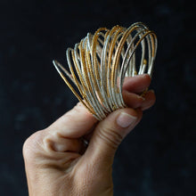 Load image into Gallery viewer, Lenny & Eva - Norah Bangle-Silver | Beaded Bracelet | Delicate Jewelry