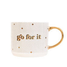 Load image into Gallery viewer, Sweet Water Decor - Go For It Gold Tile Coffee Mug - Gifts & Home Decor