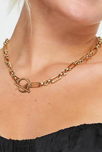 Load image into Gallery viewer, Mia Accessories - 18K Gold PVD Plated Waterproof Stainless Steel Chain Necklace - 7477