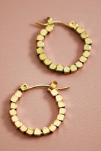 Load image into Gallery viewer, Mia Accessories - 18K Gold PVD Plated Waterproof Stainless Steel Hoop Earrings - 7191