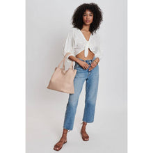 Load image into Gallery viewer, Moda Luxe - Solana Woven Vegan Leather Tote