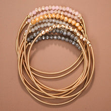 Load image into Gallery viewer, Mia Accessories - Boho Layered Spring Coil Guitar String Bracelet Set - 8096