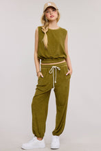 Load image into Gallery viewer, Mimosa - Terry Knit Tank and Jogger Sweatpants Matching Set