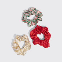 Load image into Gallery viewer, KITSCH - Holiday Scrunchies 3pc Set - Multi-color