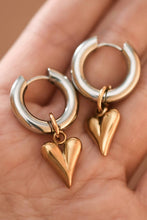 Load image into Gallery viewer, Mia Accessories - 18K Gold Plated Waterproof Stainless Steel Drop Earrings - 7784