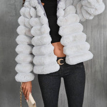Load image into Gallery viewer, UZ Wholesale Store - Short Faux Fur Coat In Solid Color
