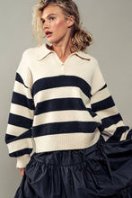 Load image into Gallery viewer, Polo Attire Pullover: BLACK / S-2/M-2/L-2