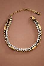 Load image into Gallery viewer, Mia Accessories - 18K Gold Plated Waterproof Stainless Steel Chain Bracelet - 7364