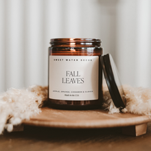 Load image into Gallery viewer, Sweet Water Decor - Fall Leaves 9 oz Soy Candle - Fall Decor & Gifts