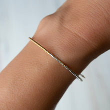 Load image into Gallery viewer, Lenny & Eva - Norah Bangle-Silver | Beaded Bracelet | Delicate Jewelry