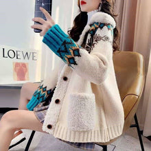 Load image into Gallery viewer, UZ Wholesale Store - Loose Fit Thick Knit Christmas Jacquard Sweater