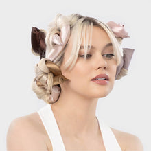 Load image into Gallery viewer, KITSCH - Satin Wrapped Flexi Rods 6pc Set - Rosewood