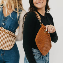Load image into Gallery viewer, Westlyn Woven Bum Bag *NEW COLORS ADDED*: Black