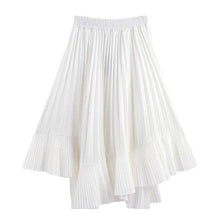 Load image into Gallery viewer, UZ Wholesale Store - Irregular High-Waisted Pleated Maxi Skirt