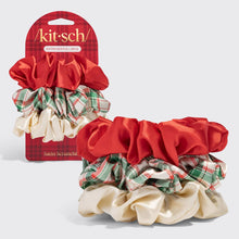 Load image into Gallery viewer, KITSCH - Holiday Scrunchies 3pc Set - Multi-color