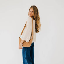 Load image into Gallery viewer, Pretty Simple - Paige Structured Suede Woven Crossbody