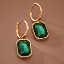 Load image into Gallery viewer, Mia Accessories - 18K Gold Plated Waterproof Stainless Steel Drop Earrings - 7695