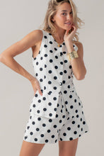 Load image into Gallery viewer, Urban Daizy - Polka Dot Cotton Linen Matching Set