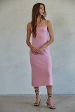 Load image into Gallery viewer, By Together - L4645 | Knit Sweater Cami Maxi Dress
