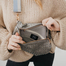 Load image into Gallery viewer, Westlyn Woven Bum Bag *NEW COLORS ADDED*: Black
