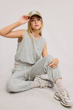 Load image into Gallery viewer, Mimosa - Terry Knit Tank and Jogger Sweatpants Matching Set