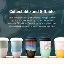 Load image into Gallery viewer, Nova Ceramics Travel Mugs - Orchid Ceramic Travel Mug – 12oz with Lid & Sleeve