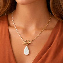 Load image into Gallery viewer, Mia Accessories - 18K Gold PVD Plated Waterproof Stainless Steel Chain Necklace - 7524