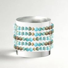 Load image into Gallery viewer, Lenny & Eva - Gemstone Bracelets-Turquoise Jasper | 6mm |Crystals & Stones