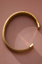 Load image into Gallery viewer, Mia Accessories - 18K Gold PVD Plated Waterproof Stainless Steel Cuff - 6984
