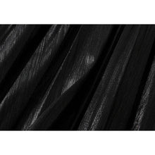 Load image into Gallery viewer, UZ Wholesale Store - Metallic Pleated A-Line Skirt with Elastic Waist in Solid Color