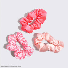 Load image into Gallery viewer, KITSCH - Hello Kitty x Kitsch Recycled Fabric Puffy Scrunchies 3pcSet