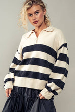 Load image into Gallery viewer, Polo Attire Pullover: BLACK / S-2/M-2/L-2