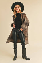 Load image into Gallery viewer, 3114CK Nelsi Cardigan: Brown Multi / L / Knit