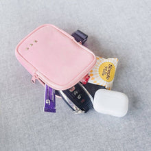 Load image into Gallery viewer, On The Move Pouch *AS SEEN IN ANTHROPOLOGIE*: Gray Checkered