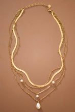 Load image into Gallery viewer, Mia Accessories - 18K Gold PVD Plated Waterproof Stainless Steel Chain Necklace - 7903