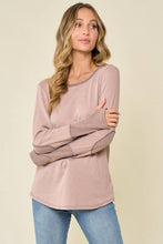 Load image into Gallery viewer, LMT3426-Sweet creature thermo top: MOCHA / M