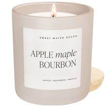 Load image into Gallery viewer, Sweet Water Decor - Apple Maple Bourbon 15 oz Soy Candle - Fall Decor