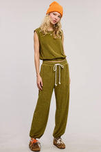 Load image into Gallery viewer, Mimosa - Terry Knit Tank and Jogger Sweatpants Matching Set
