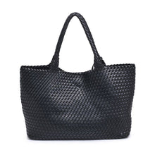 Load image into Gallery viewer, Moda Luxe - Solana Woven Vegan Leather Tote